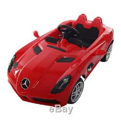 New Red Mercedes Benz 12V Kids Ride On Toy Car Electric RC Remote Control MP3