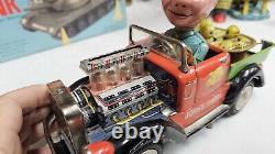 Nomura Johns Farm Truck Battery Operated Working Tin Litho Japan