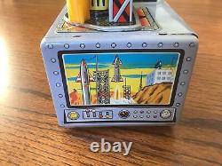 Nomura Two-Stage Rocket Launching Pad/Battery Operated/Working