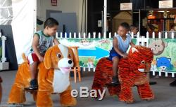 Non-coin Operated Animal Rides (6 Animal Business Packages With Shipping)