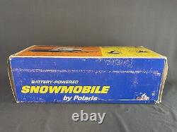 Normatt Products Polaris Mustang Snowmobile Vintage Toy Original Box WORKS Rare