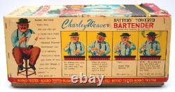 Nr. Mint Boxed 1962 Roy Rodgers Ent. Charlie Weaver BATTERY POWERED BARTENDER+++
