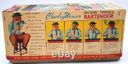 Nr. Mint Boxed 1962 Roy Rodgers Ent. Charlie Weaver BATTERY POWERED BARTENDER+++