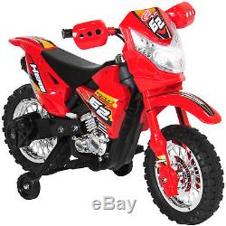 ORIGINAL Kids Motorcycle Dirt Bike Electric Ride On Toy Training Wheels for Boys