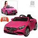 Official Licensed Mercedes Benz Amg S63 Kids Ride On Car Pink Baby Car Toy