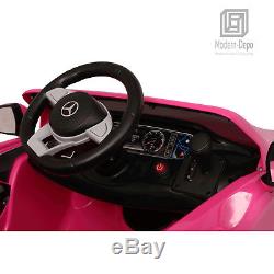 Official Licensed Mercedes Benz AMG S63 Kids Ride On Car Pink Baby Car Toy