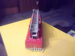 Old Modern Toys Battery Operated Fire Truck Working Condition 1950s 11 3/4 Long