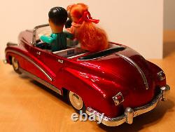 Original Photoing On Car with Box China Tin Battery Operated Toy