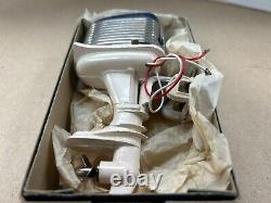 Outboard Motor Vintage Toy battery op diecast made in Japan 50's