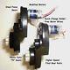 Pair Of Power Wheels Gearboxes And Motors For Ford F-150 And Raptor Speed Tuned