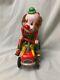 Pierrot-monkey Cycle Rare 1950's Japan Tin Battery Operated Vintage Cond