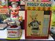 Piggy Cook Battery Operated Tin Toy In Box Exc- Near Mint Works 1950's Japan