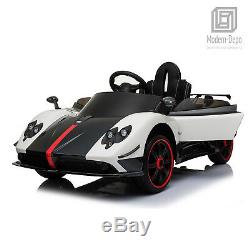 Pagani Zonda R 12V Kids Electric Ride On Car with Remote Control and Pull Handle