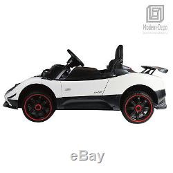 Pagani Zonda R 12V Kids Electric Ride On Car with Remote Control and Pull Handle
