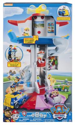 Paw Patrol My Size Lookout Tower with Exclusive Vehicle, Rotating Periscope