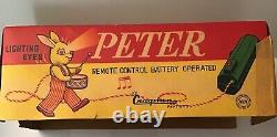 Peter the Drumming Rabbit Alps/Japan Battery Op 1950s/60s With Box