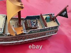 Pirate Ship Modern Toy Japan with box battery op vintage