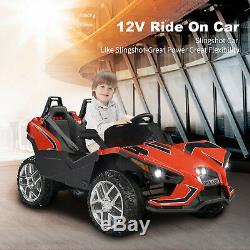 Polaris SlingShot Style 12V Kids Ride on Toy Cars Electric Battery Light Truck