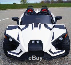 Polaris Slingshot Style Kids Ride on Battery Powered Electric Car with RC