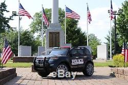 Police Cop Car SUV 12v-Dual Motor Electric Power Ride On Car with Remote Control