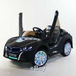 Power Kids Ride On Car Bmw I8 Style Remote Control Battery Operated Electric 12v