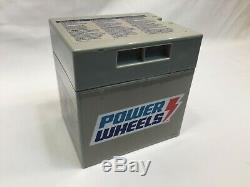 Power Wheels 12V 12 Volt Dune Racer Battery Grey 1 year Warranty Fisher Price