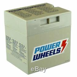 Power Wheels 12V Gray Battery Combo Set with 00801-0638 & 12 Volt Probe Charger