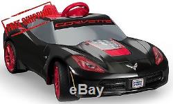 Power Wheels 6V Corvette, Black