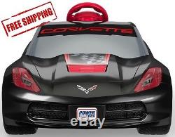 Power Wheels 6V Corvette, Black