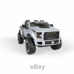 Power Wheels Electric Ford F-150 Raptor Kid's Ride on Extreme, Silver New
