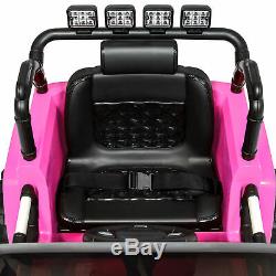 Power Wheels For Girl Jeep Electric Car Kids Ride On Toys Outdoor 12V RC Ride-On