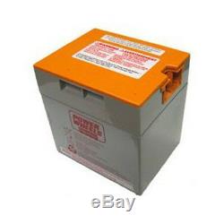 Power Wheels Gray-Orange Top 12 volt Battery & Charger (12V) 00801-1776 NEW