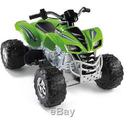 Power Wheels Kawasaki KFX 12-Volt Battery-Powered Ride-On, Green