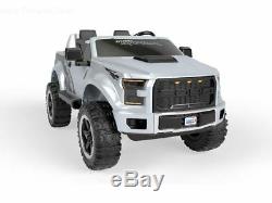Power Wheels Kids Ride on Toy Ford F-150 Raptor Battery Powered Electric Car 12V
