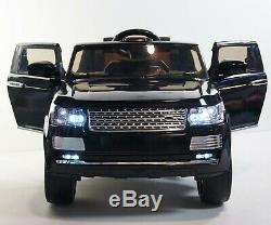 RANGE ROVER, ROV SC6628 Electric Ride On Car Toy For Kids, Black