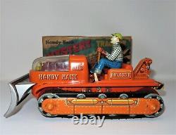 RARE 1950s Handy-Hank Mystery Tank Battery Operated Toy made in Japan