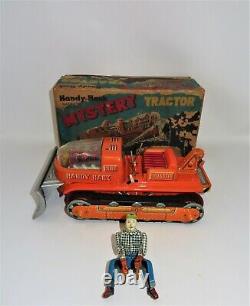 RARE 1950s Handy-Hank Mystery Tank Battery Operated Toy made in Japan