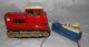 Rare 1960s China East Is Red Battery Operated Tin Litho Toy Tractor Me 701