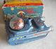 Rare 1960s Modern Toys Japan Battery Operated Tin Space Vehicle With Box