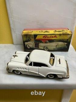 RARE, BANDAI, FULLY TIN, BATTERY POWERED CAR, FULLY WORKING BUICK NR. 388 WithBOX