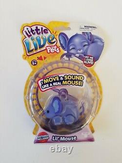 RARE Little Live Pets S1 Lil Mouse Staria electronic pet 2014. ONLY ONE 4 SALE
