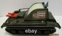 RARE VINTAGE BATTERY OPERATED TV BATTLE TANK EXCELLENT & WithBOX