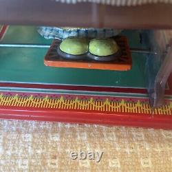 RARE VINTAGE DOLLY DRESSMAKER Tin Toy Seamstress Sewing Machine Japan T. N