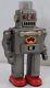Rare Vintage Linemar Smoking Space Man Robot Japan Battery Operated Toy Tested
