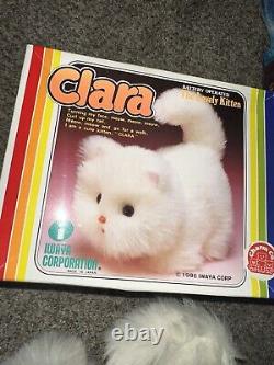 RARE VTG 1986 IWAYA Corporation Japan Clara Lovely Kitten Battery Operated