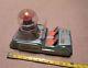 Rare Working 1950's Linemar Moon Space Ship Tin Litho Battery Operated