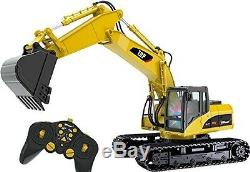 RC Excavator Tractor Toy Remote Control Metal Digger Truck Vehicle Full Function