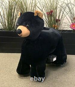 RECHARGEABLE MOTORIZED RIDE ON TOY (MINI-BLACK BEAR) KIDS 3-8 YRS Giddy Up RideS