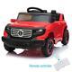 Red Ride On Car Electric Powered Kids Toy 3 Speed Lights Music + Remote Control