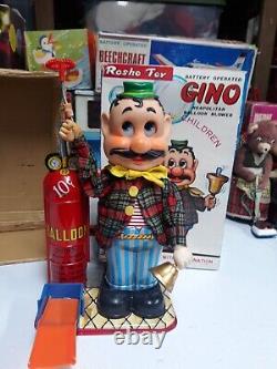 ROSKO BATTERY OPERATED GINO BALLOON BLOWER 1950s JAPAN